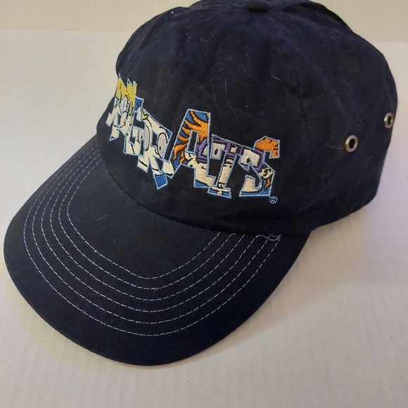 Vintage Rugrats 1998 Viacom Hat Adjustable Black Nickelodeon - Picture 1 of 5